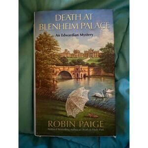 Death at Blenheim Palace by Robin Paige - 1st Edition